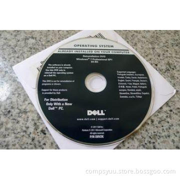 Windows 7 pro SP1 64bit OEM discs with Dell Quality Compute